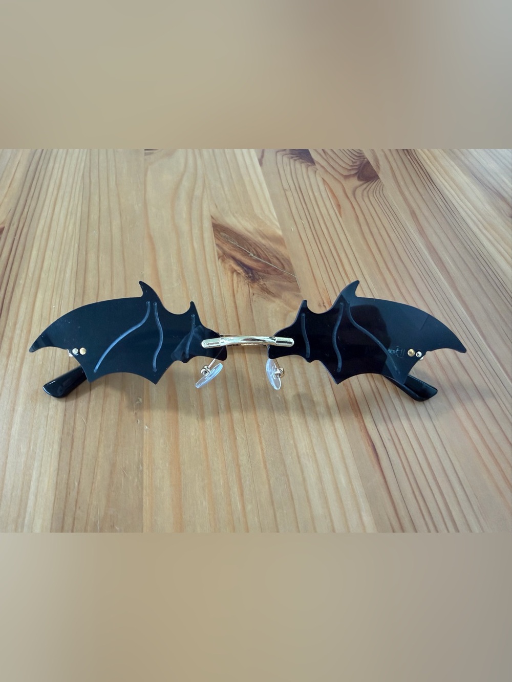 Brand New Black Bat Wing Sunglasses -  Halloween Accessories